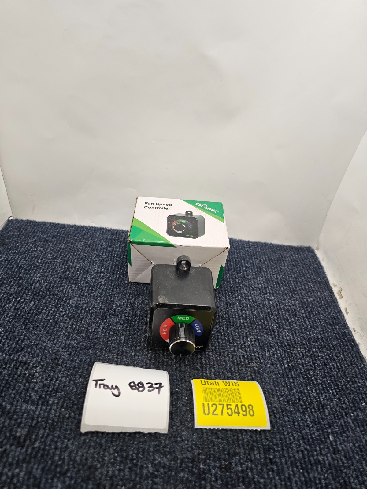 BN-LINK Fan Speed Controller Variable 3Speed Wireless for Ventilation