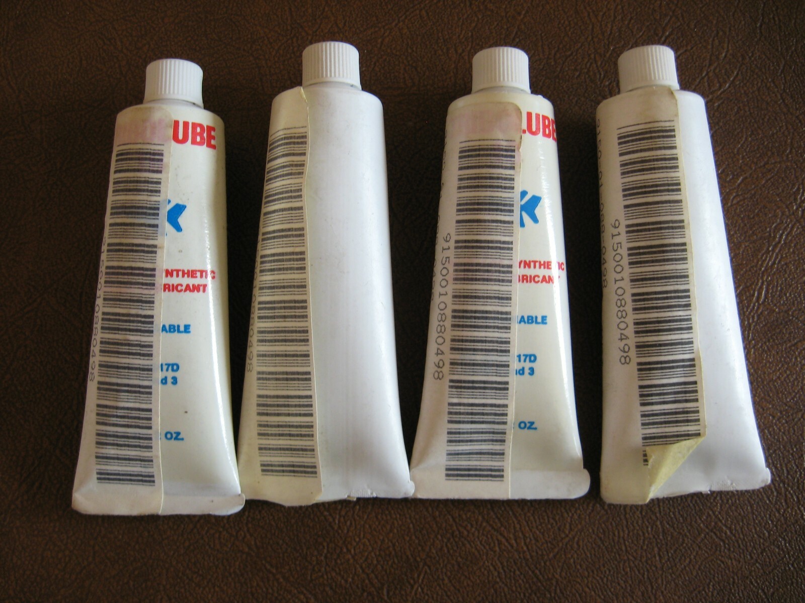 4 Tubes Tribolube-16 Synthetic Grease w/ T…on PTFE MIL-G-27617E Type 2 2 oz