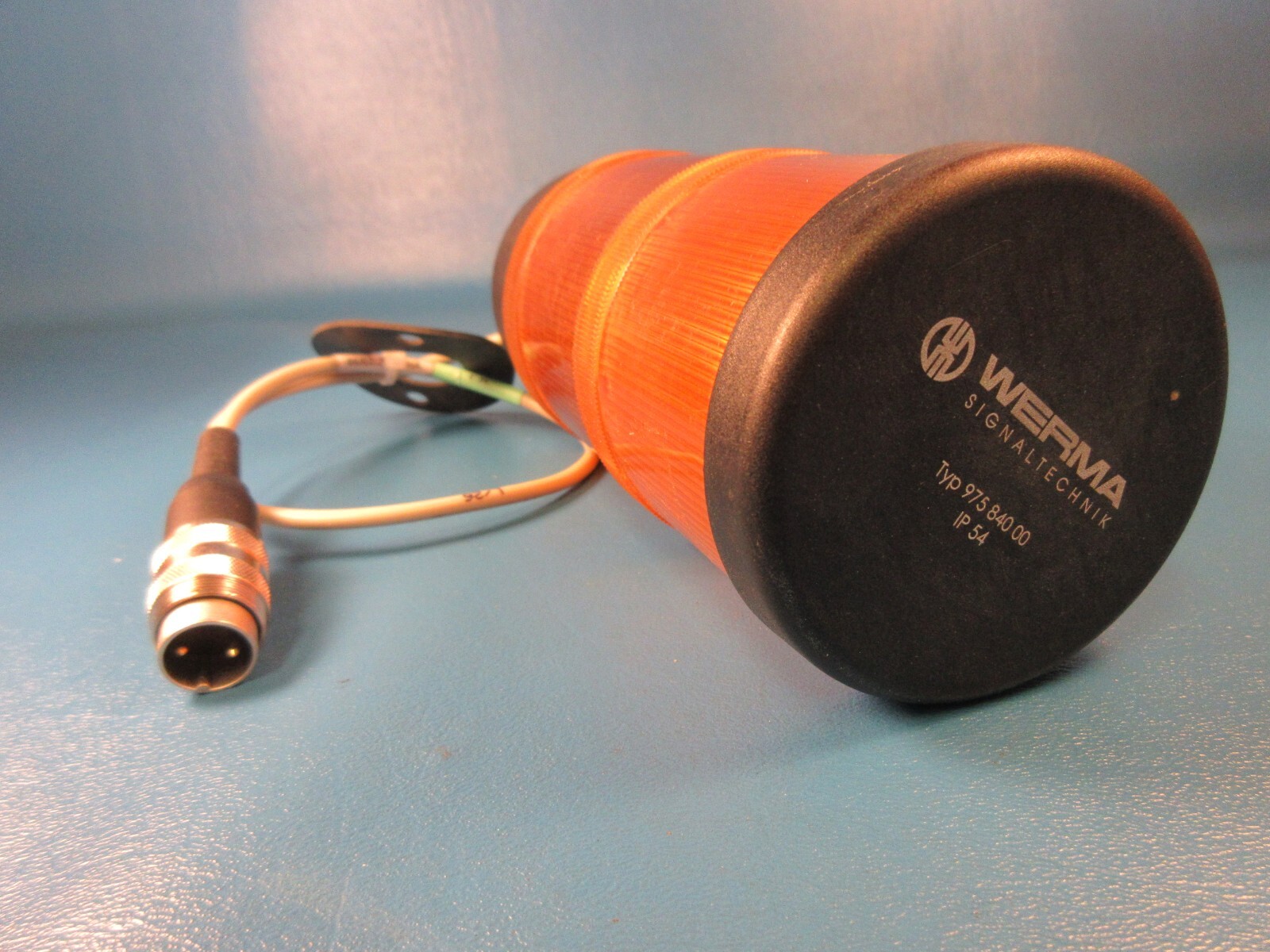 WERMA 975 840 00, IP54, AMBER SIGNALING LIGHT, LASER WARNING LIGHT, 0768625