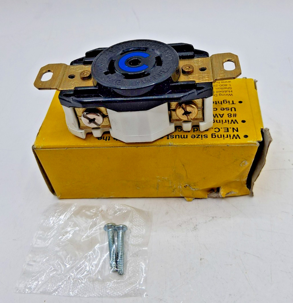 Hubbell HBL2510 Twist-Lock Receptacle