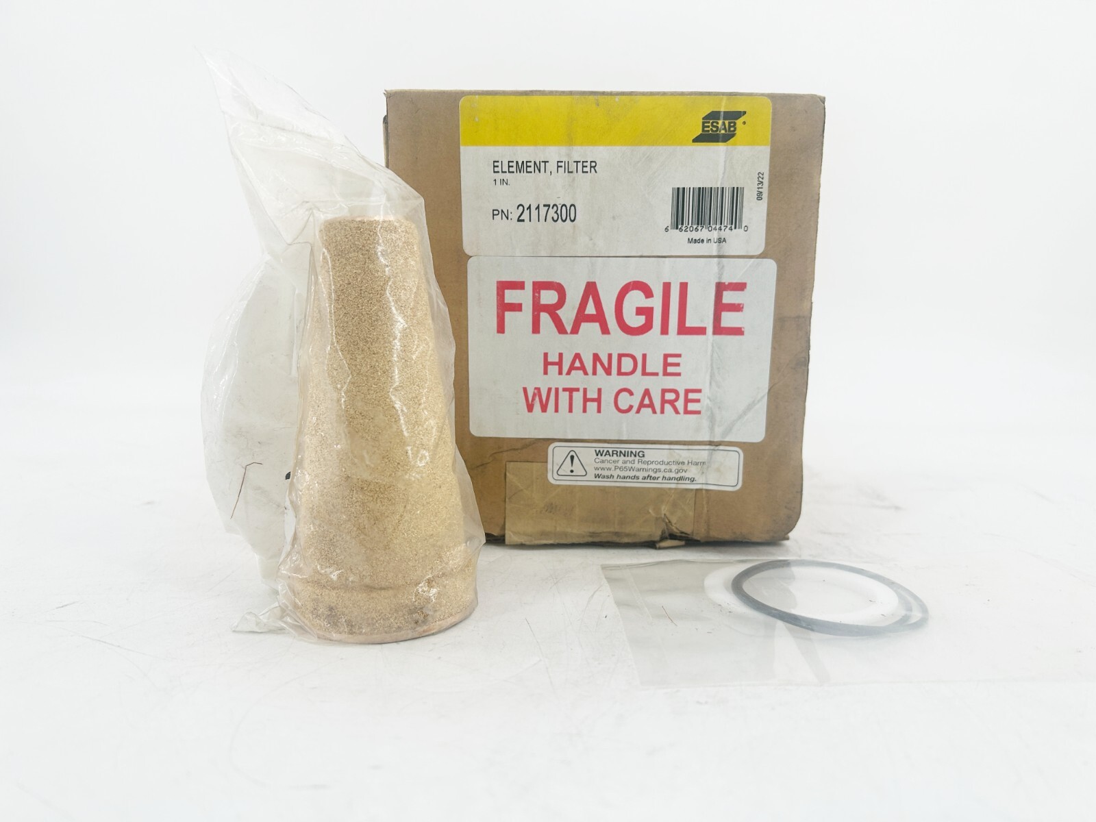New ESAB 2117300 Filter Element 1″ Micron Size 50. 2116337
