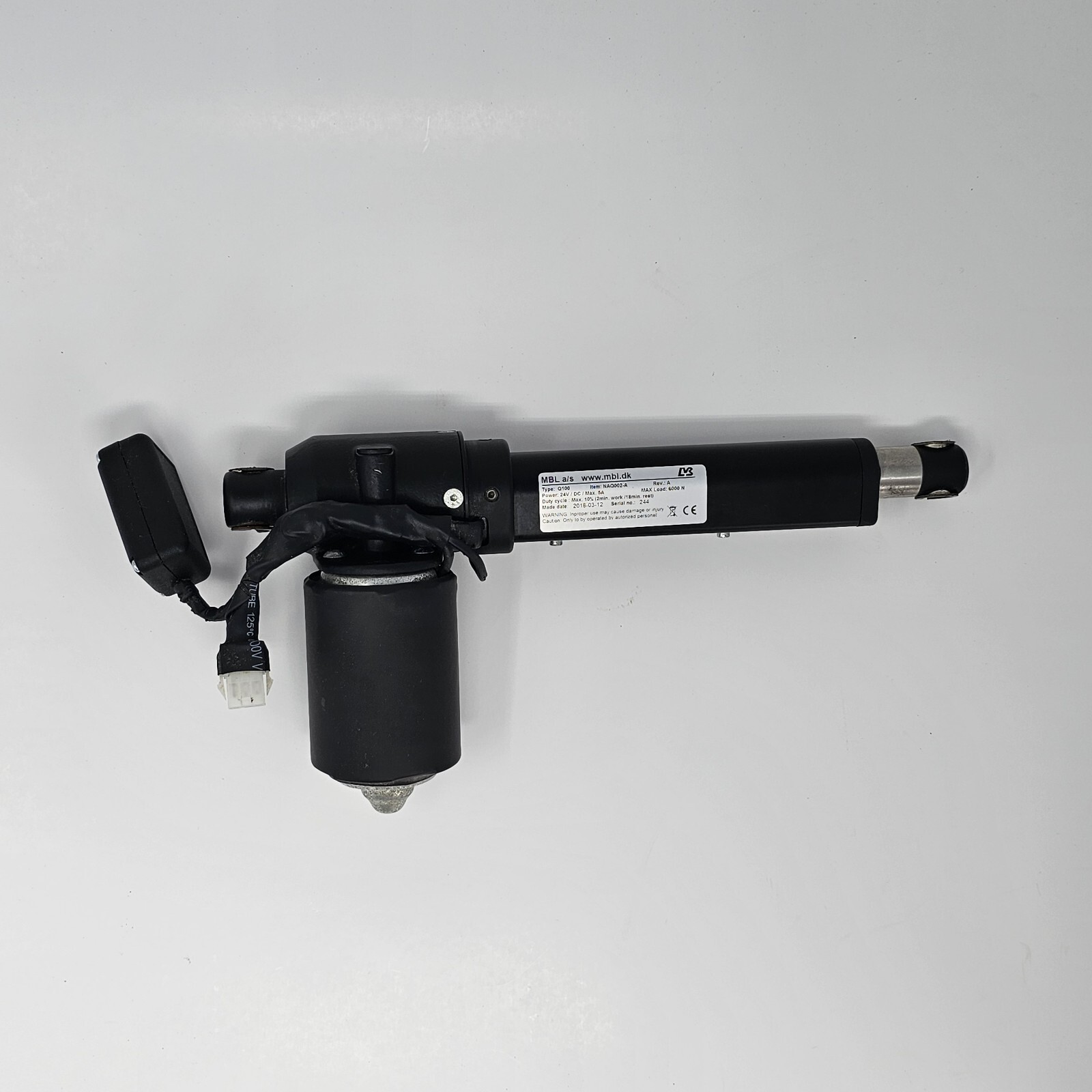 Wheelchair MBL NAQ002-A Seat Tilt Actuator For Quickie And Similar