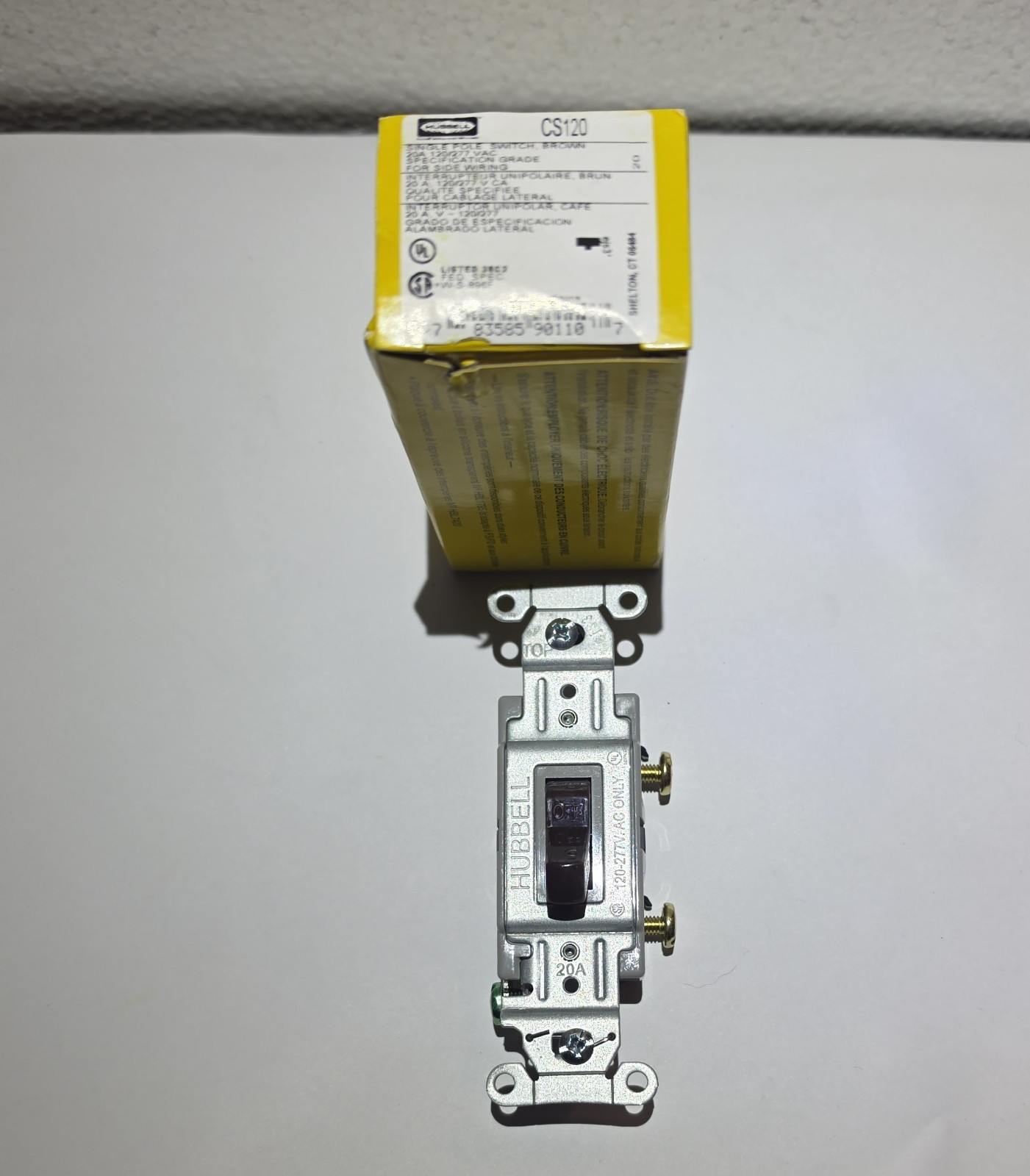 HUBBELL CS120 120/277VAC 20A NSMP 4X $20 Free Shipping