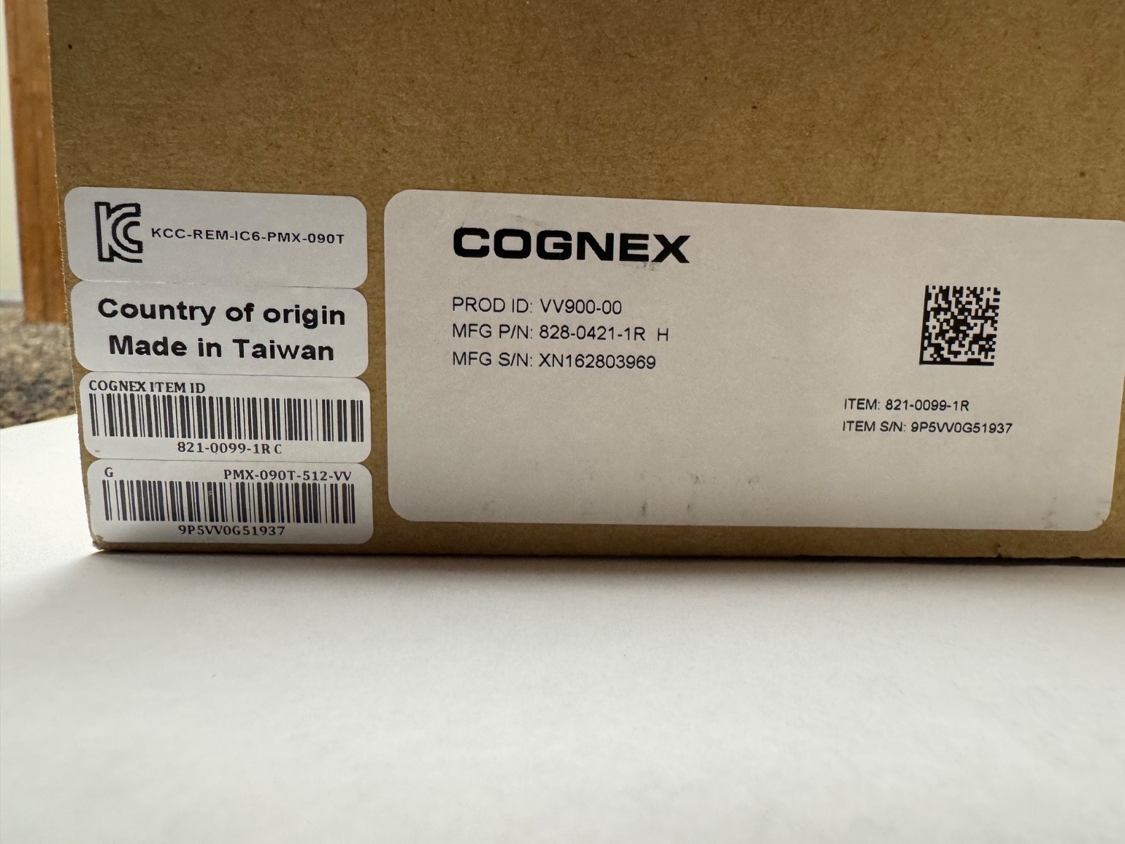 COGNEX Vision View VV900 HMI OPERATOR INTERFACE PANEL 9″