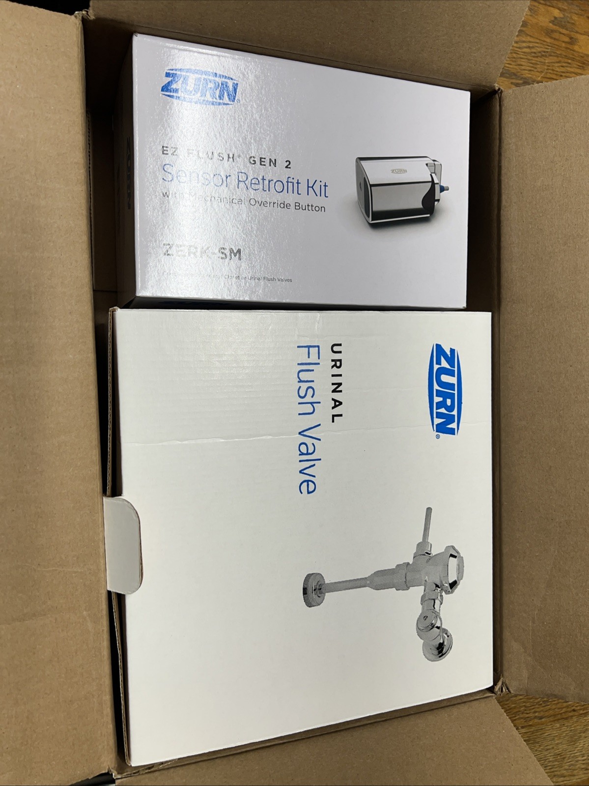 Zurn ZER6003AV-ULF-SM AquaSense 0.125 GPF Sensor Flush Valve