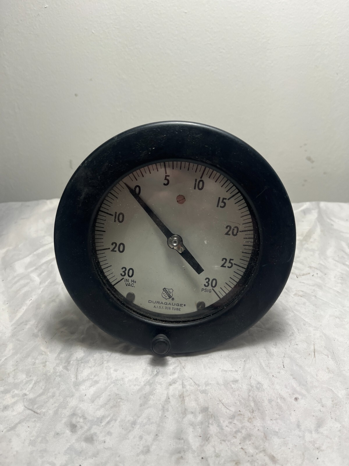 Ashcroft DURAGauge 0-30 psi aisi 316 tube