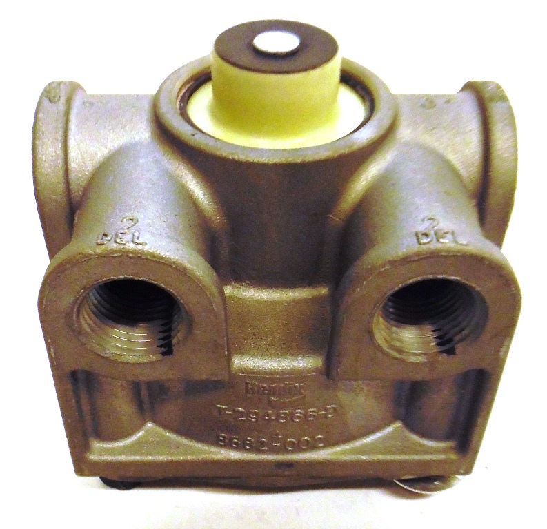 BENDIX, RELAY VALVE WITH BRACKET, 103009N, R-12, T-294888-D, NEW IN BOX