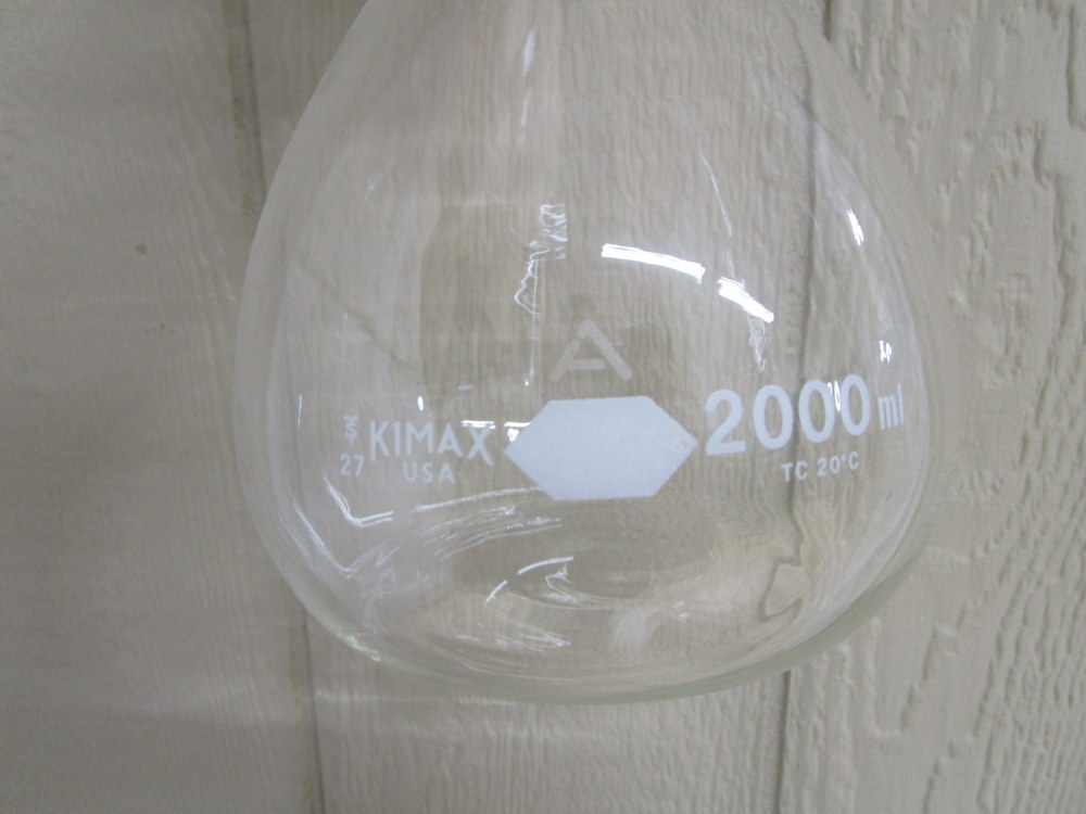 Kimble 28014-2000 KIMAX Volumetric Flask 28014 W/Out Stopper