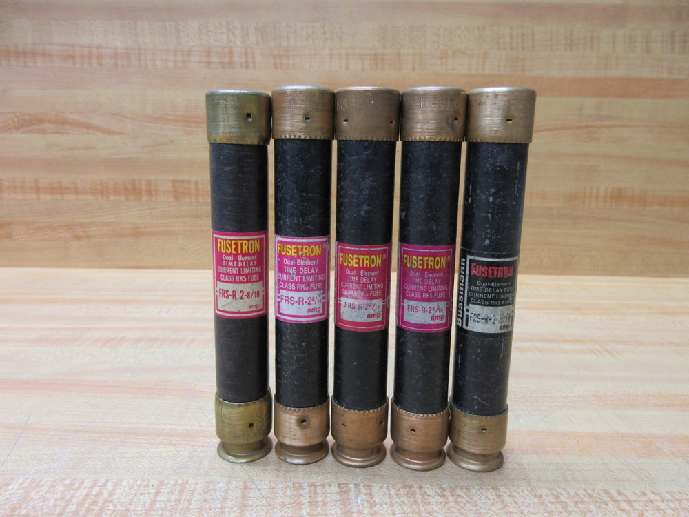 Buss FRS-R-2-8/10 Bussmann Fuse Cross Ref 4A460 (Pack of 5)