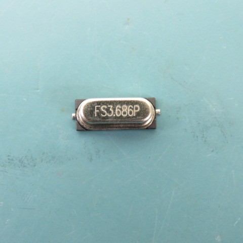 FOX_ELEC FOXSDLF/0368-20/TR Qty of 200 per Lot CRYSTAL,3.6864MHZ,20PF,SMD,LEAD
