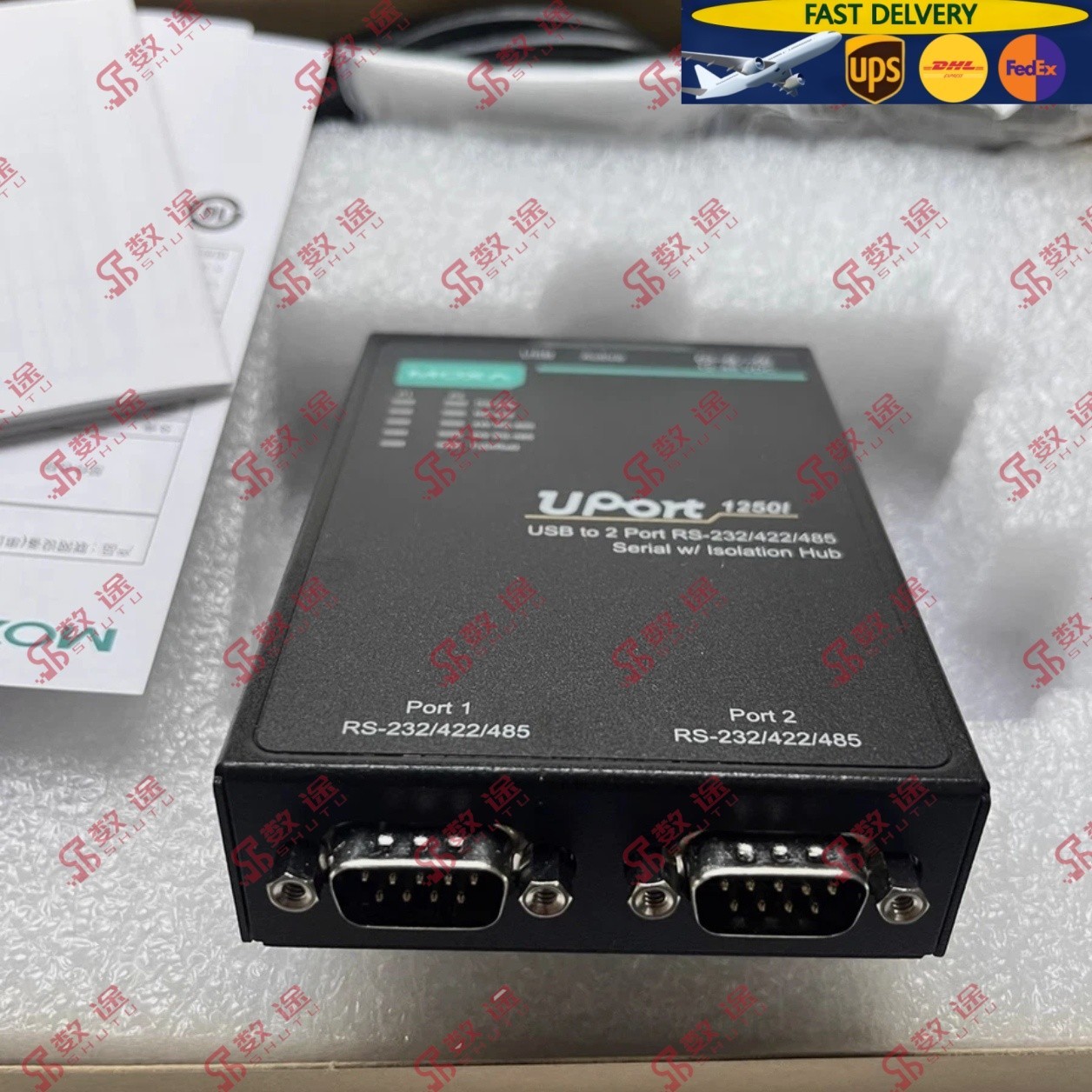 MOXA UPort 1250I Interface Converter#1pcs new by UPS