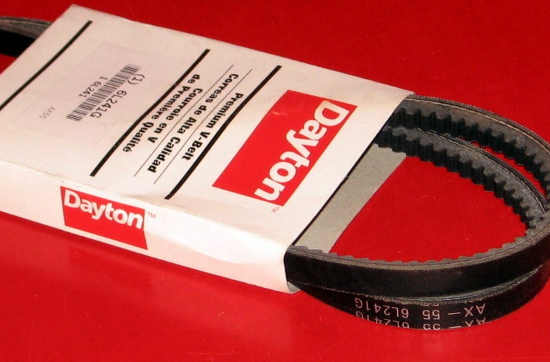 Dayton 6L241G V Belt AX55 / 1/2 x 57″ cogged Free Shipping