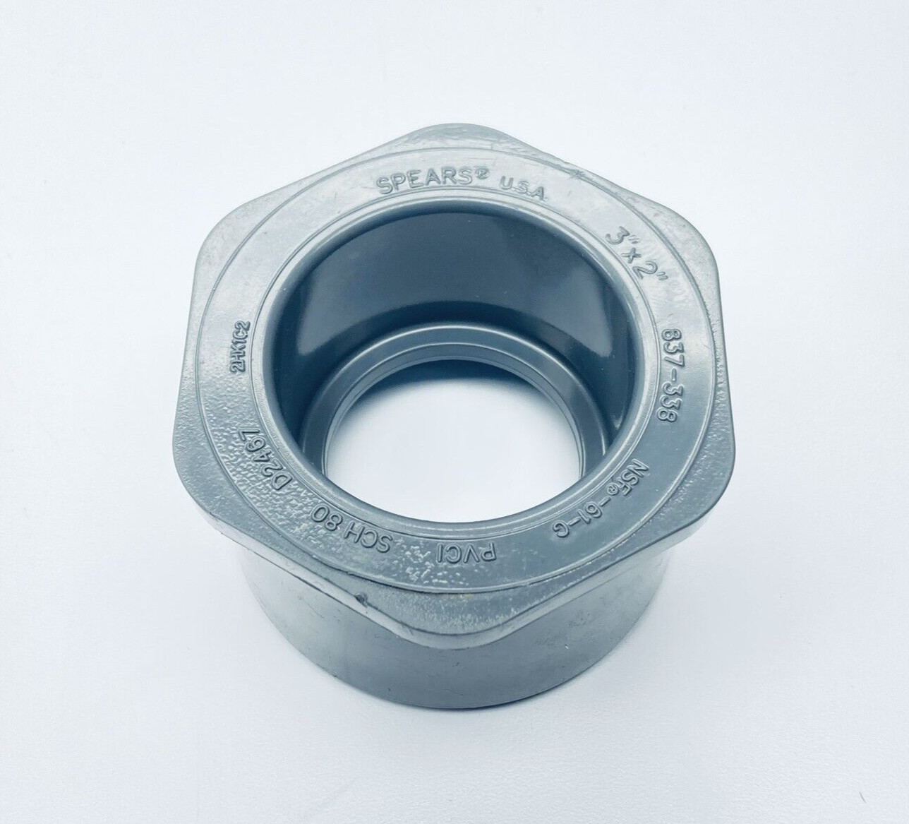 UNUSED SPEARS 837-338 REDUCER BUSHING 3″X2″ PVC SCH 80