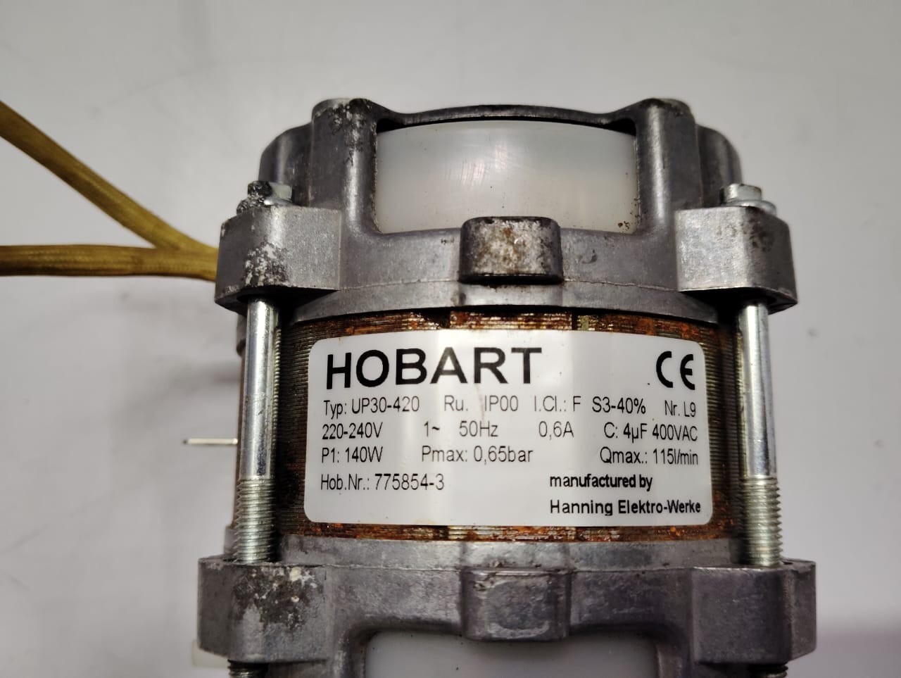 HOBART UP30-420 Hanning Drain Pump