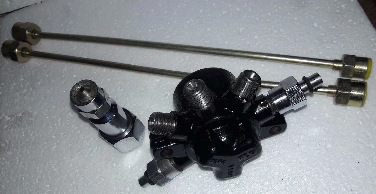 Spherical Common Fuel Rail with 3000 Bar High Pressure Gauge & High Prssre Pipes