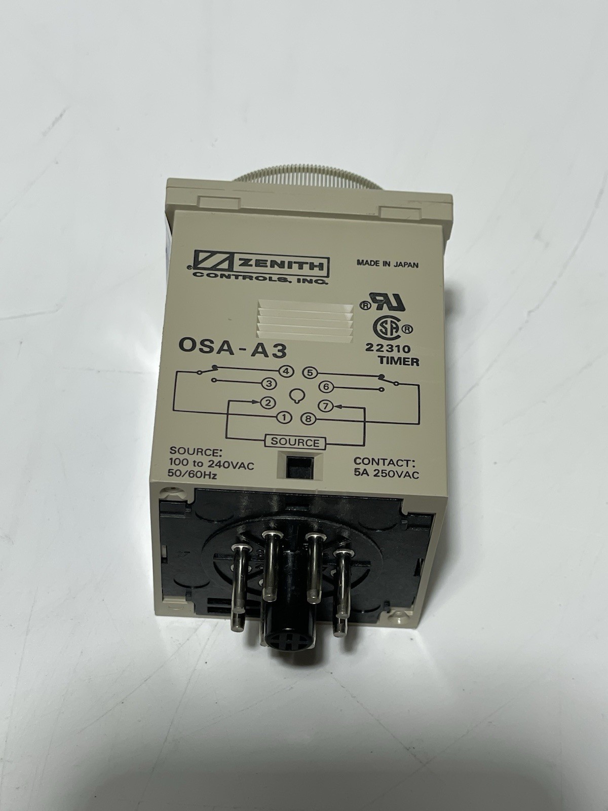 Zenith OSA-A3 Adjustable Timer