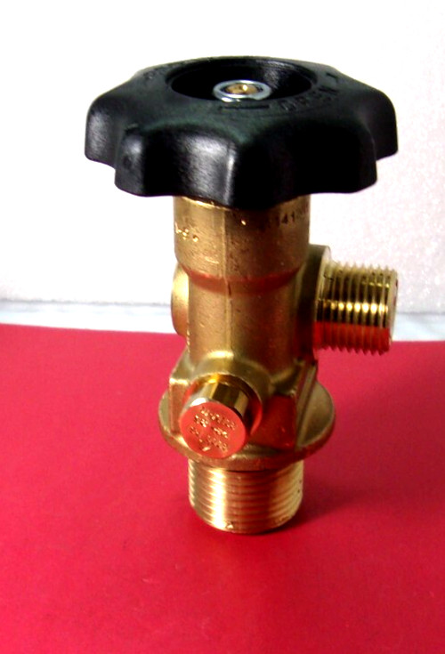CAVAGNA CO2 CGA320R ISO V-9, 23-39, 1.125″ 12 UNF, Brass Cylinder Valve,3000P