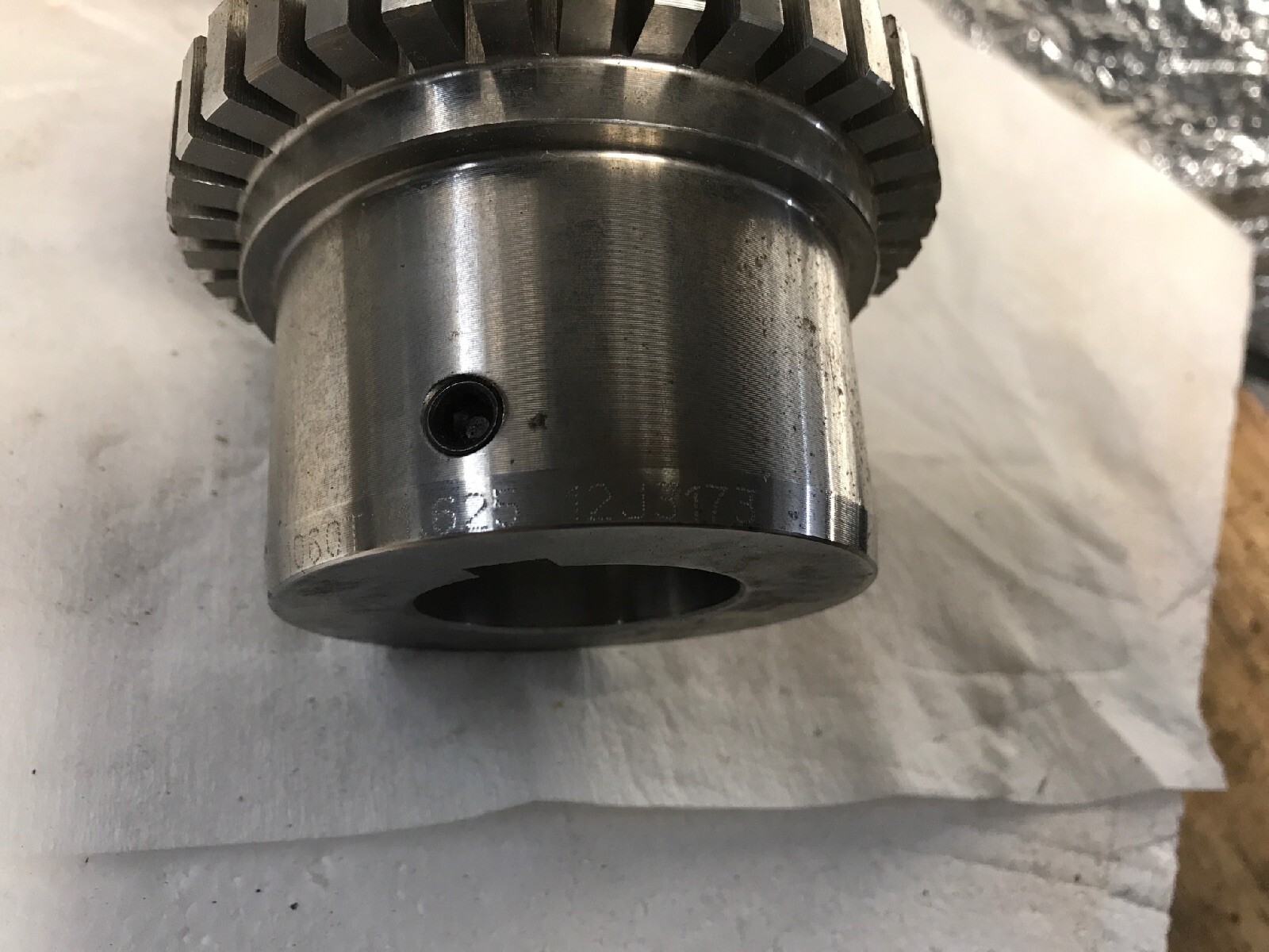 *NEW* Falk Rexnord 1060T10 Hub Rebore 0765004 1.4976/1.4981 Bore 3/8″X3/16″ KW