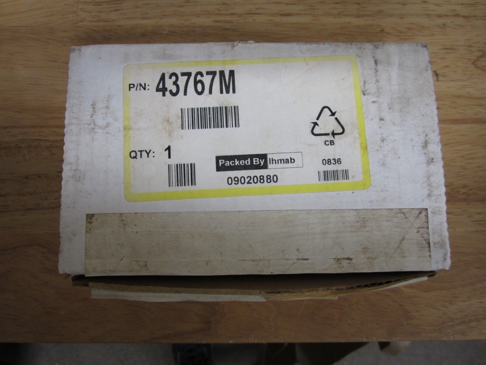 NEW Zebra Maintenance Kit 43767M Intermediate Pulley w/ Belt RH PAX 170