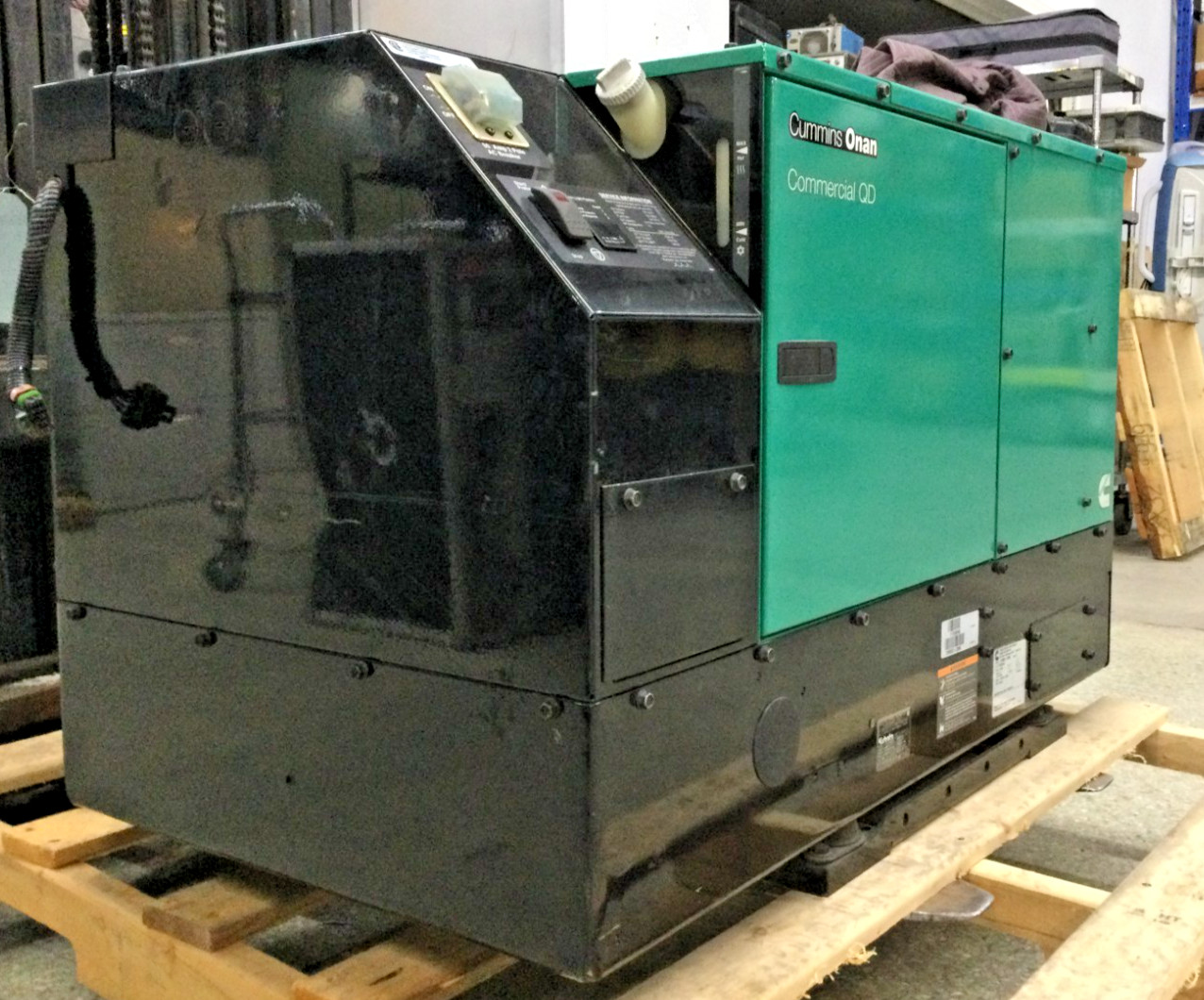 Cummins Onan 12HDKCD-2209G Commercial QD 12kW Diesel Generator 120/240V