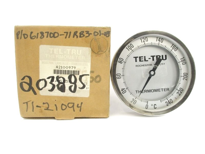 TEL-TRU AA575R 0/250C 9″ NSMP