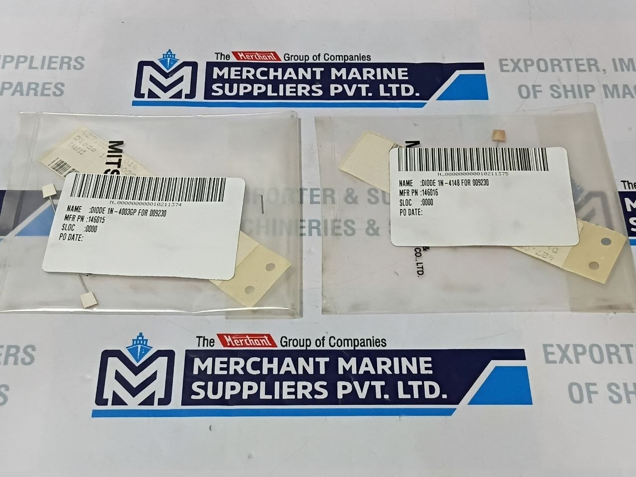 Diode 1N-4003GP For 009230 146015 (Lot of Two Pices)