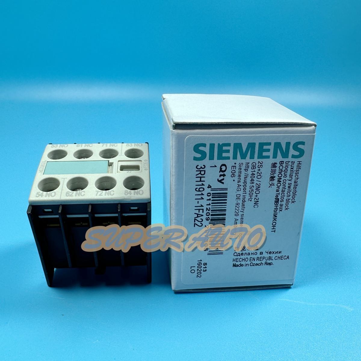 1 Pc. New Auxiliary contact 3RH1911-1FA22