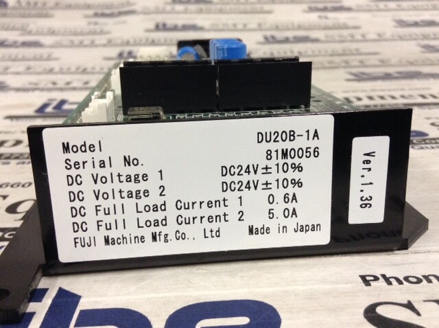 Fuji NXT M6 Board – DU20B-1A – MP268-4B w/Warranty
