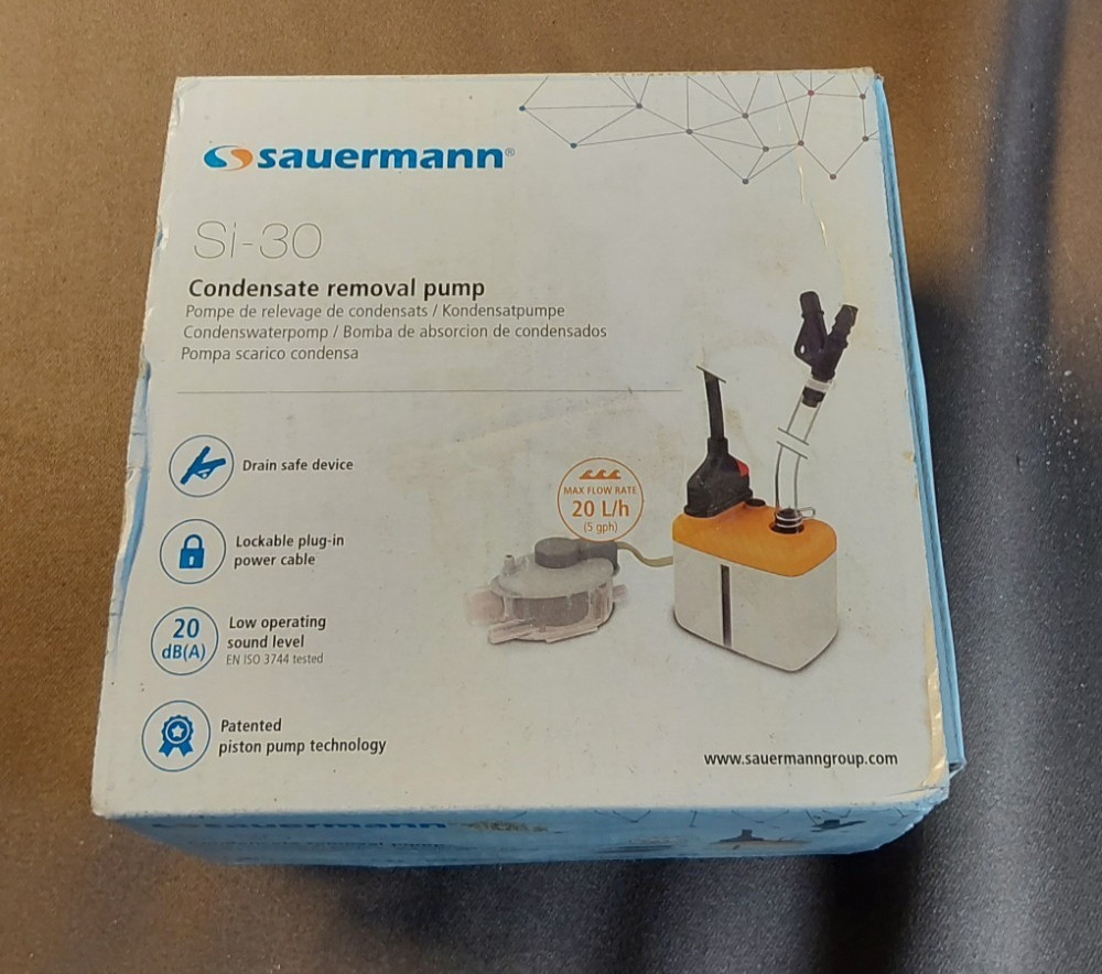 Saucermann Si 30 condensate removal pump