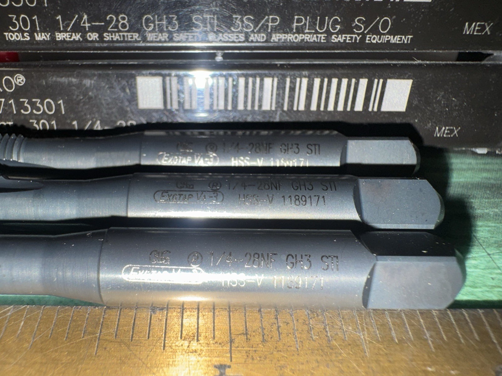 1/4-28(3PCS)GH3 OSG EXO 35/P