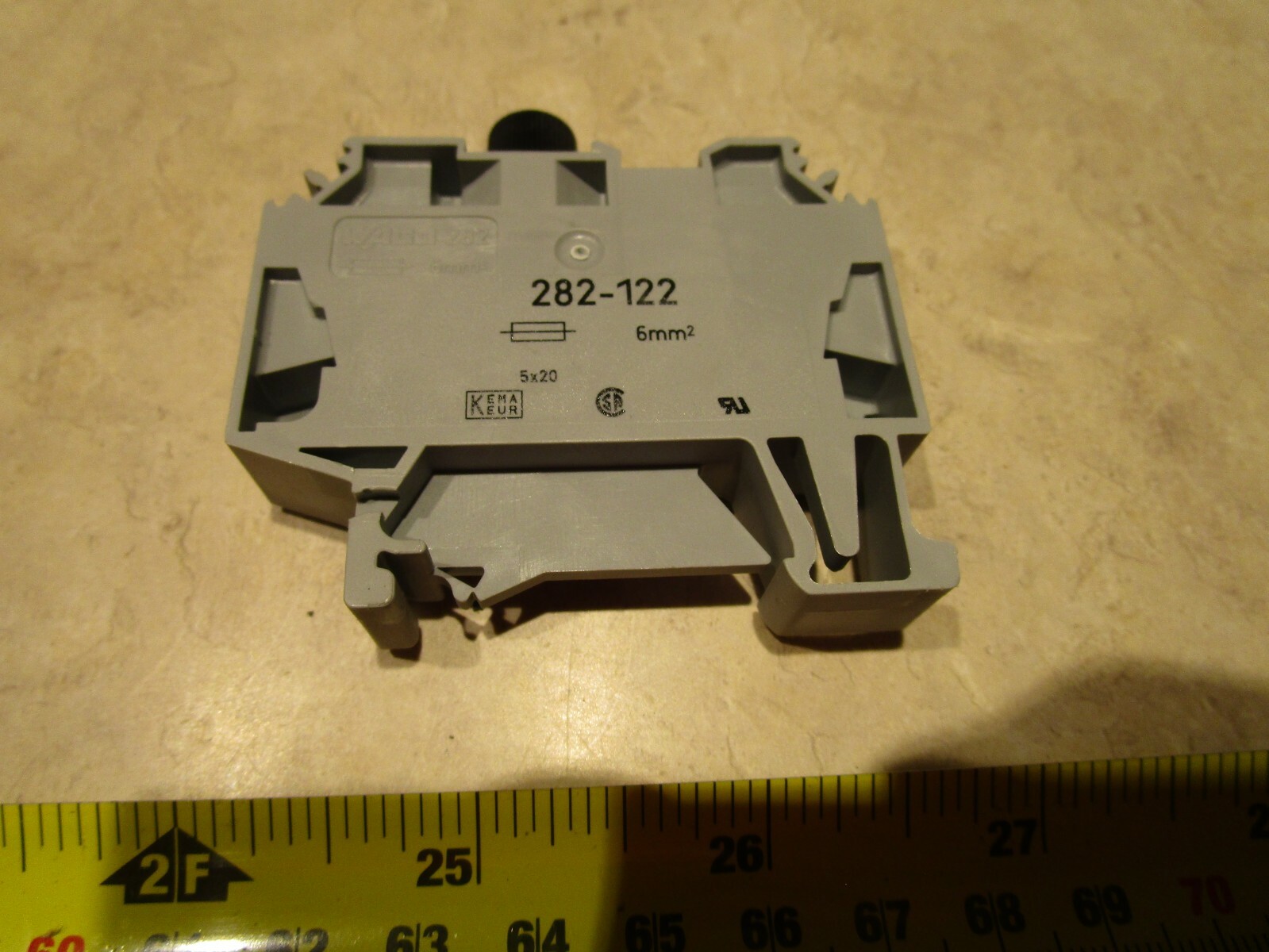 WAGO 282-122, 2-CONDUCTOR FUSE TERMINAL, A1106