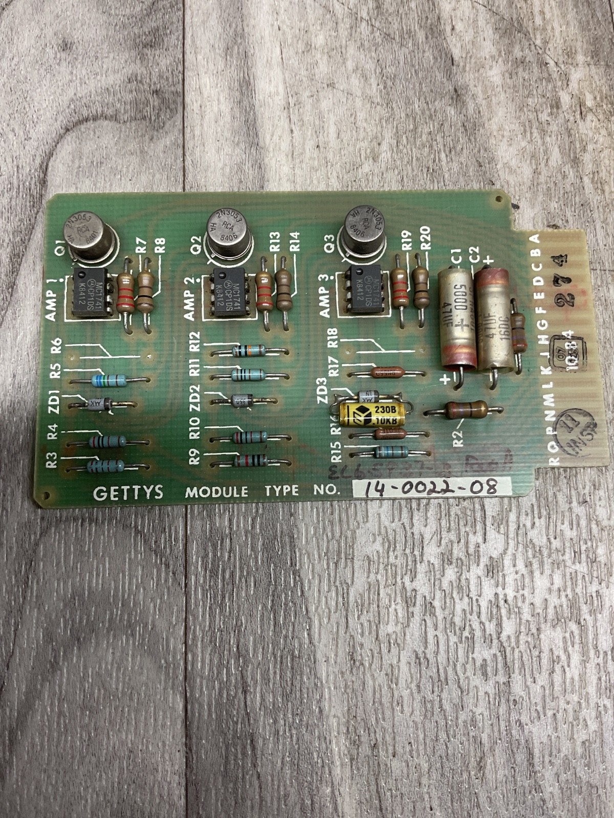 Gettys Control Boards 14-0022-100 *FREE SHIPPING* #4080B46