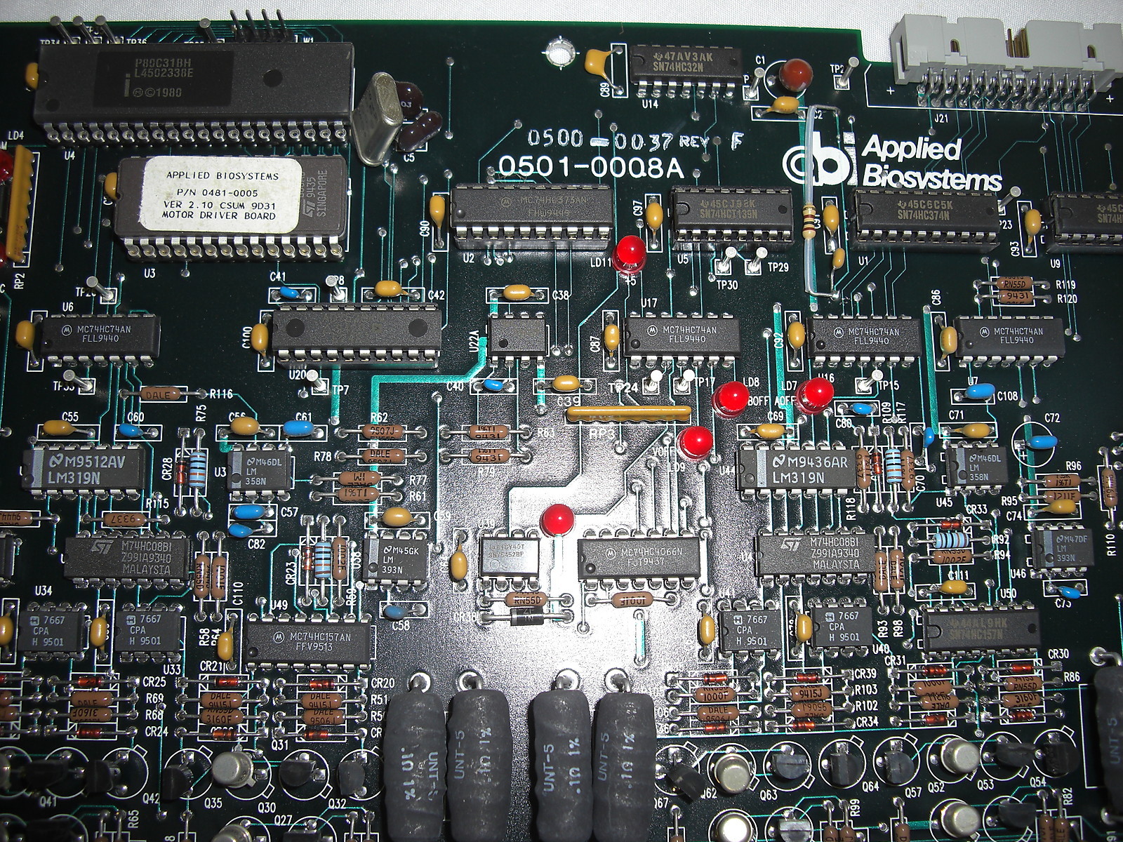 Applied Biosystems 0501-0008A 0500-0037 rev F