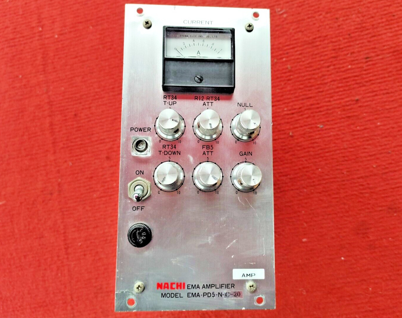 P:VT44 Nachi Fujikoshi EMA-PD5-N-C-20 NACHI Amplifier 570