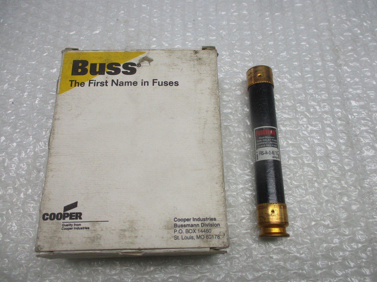 BUSSMANN FRS-R-2-8/10 FUSE BLACK PKG OF 10 NSMP