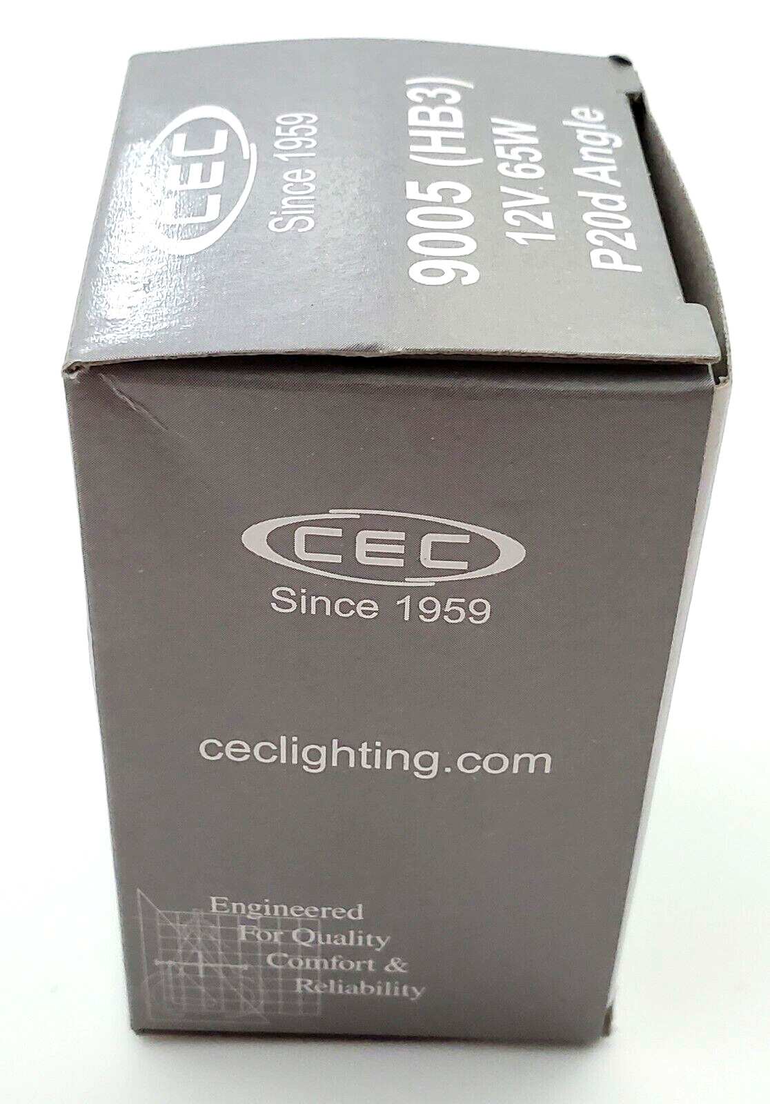 CEC 9005 HB3 12 Volt 65 Watt P20d Angle Base Halogen Automotive Lamp