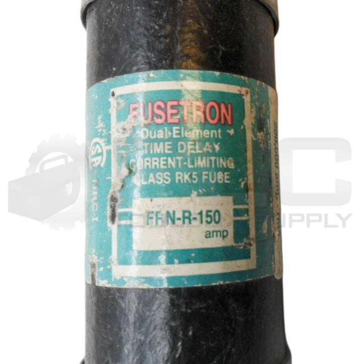LOT OF 2 BUSSMANN FRN-R-150 DUAL ELEMENT FUSE 150A 250VAC