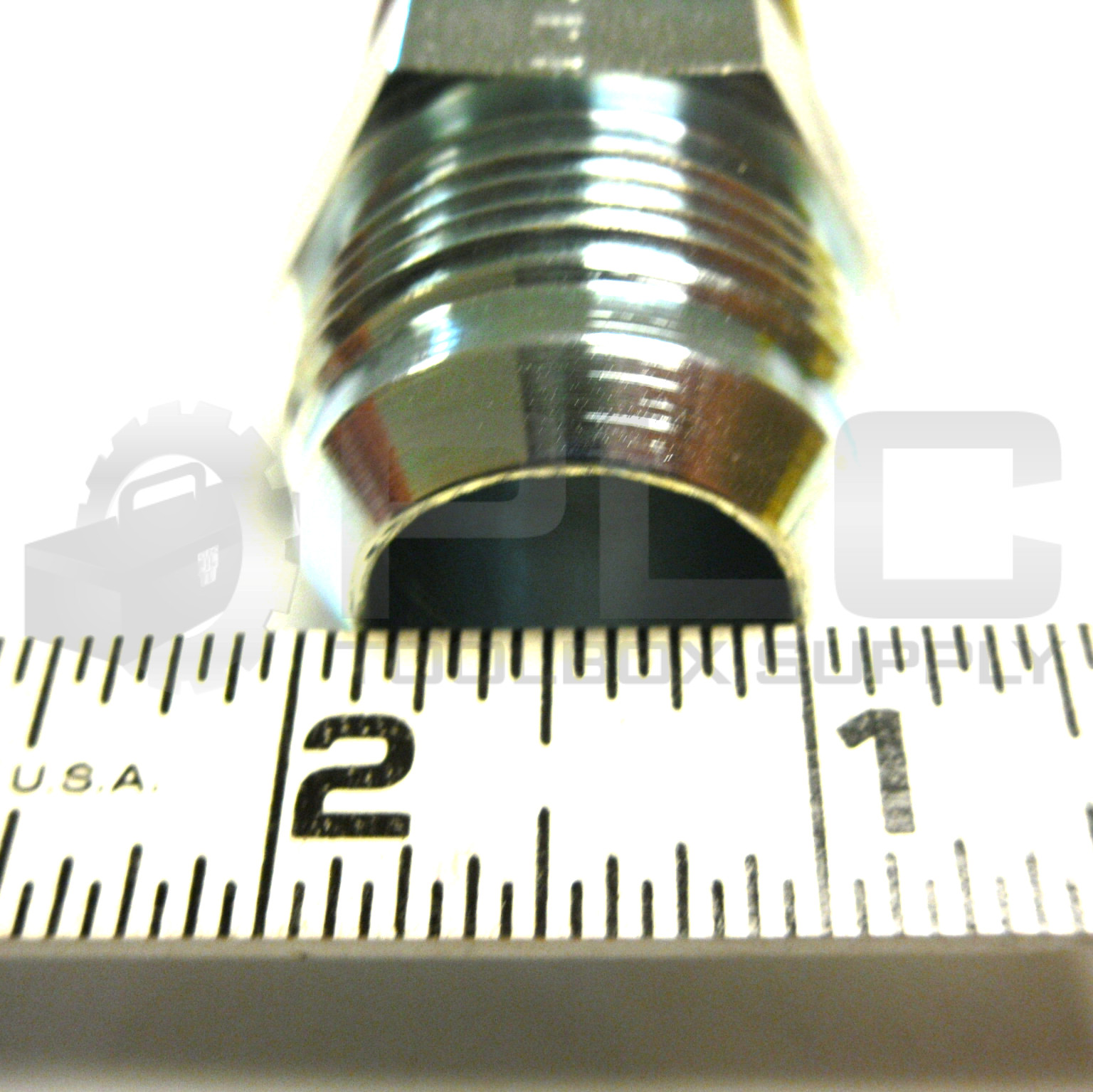 NEW LOT OF 2 PARKER 1 1/8″ FLARE MALE CONNECTOR
