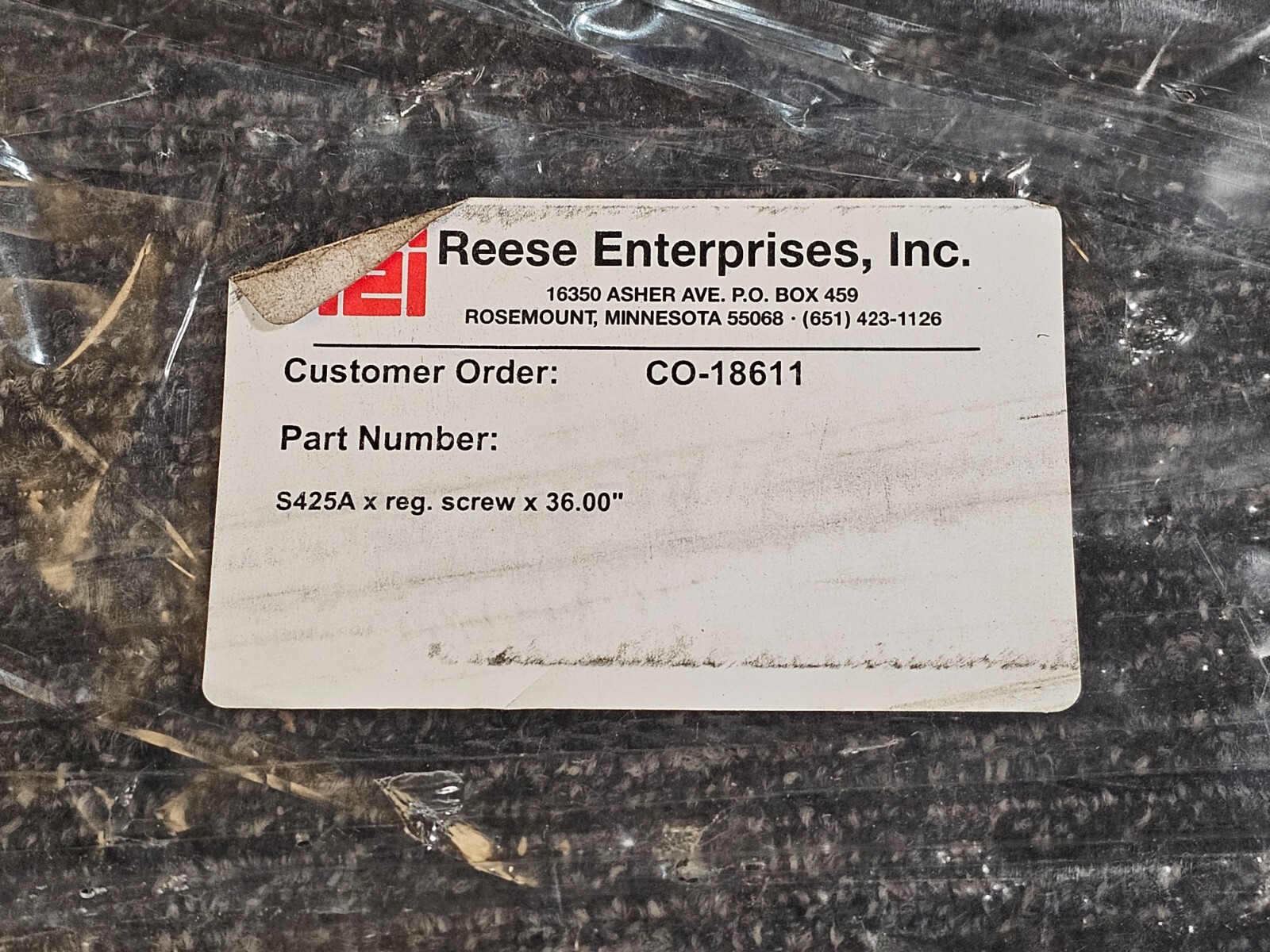(QTY 3) Reese S425A 36-inch Saddle Threshold – Mill Finish Aluminum