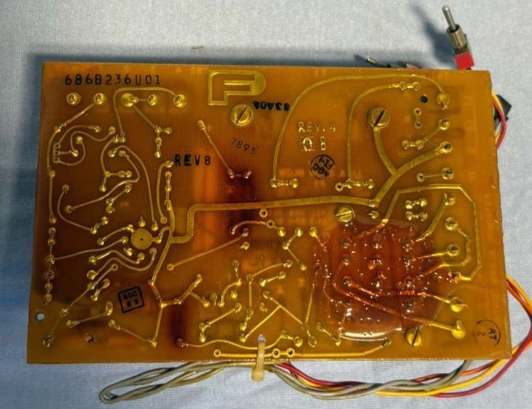 Chlorine Detector Electronic PCB Circuit Board Part 686B236U01
