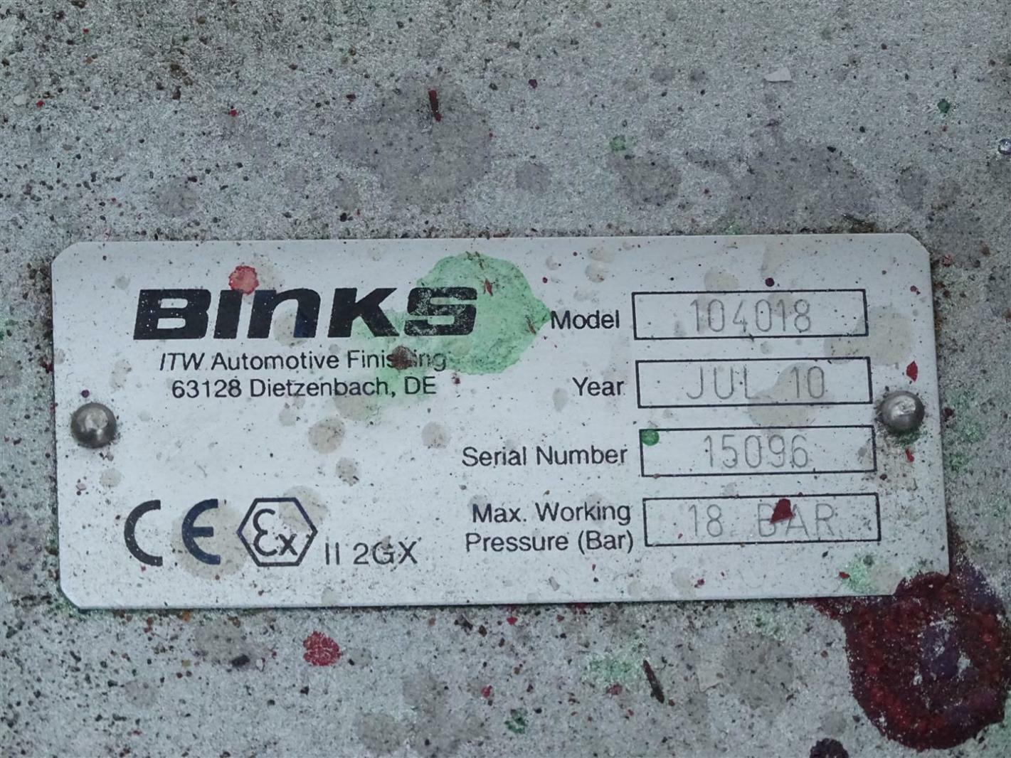 Binks E2 Electric Smart Pump, 1HP 230/460v, 1″ Sanitary Connections , 104018