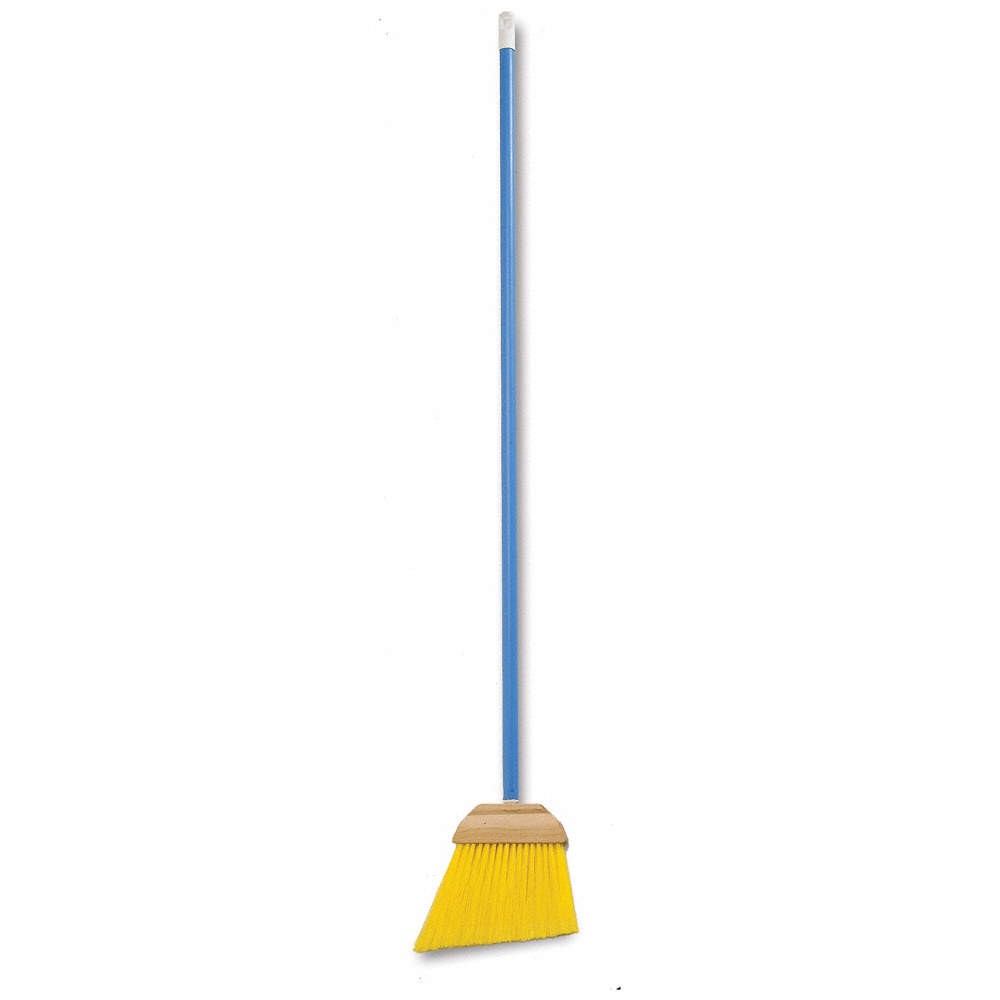 ABILITY ONE 7920-01-458-8208 Angle Broom,46 in Handle L,7 in Face 5LG99