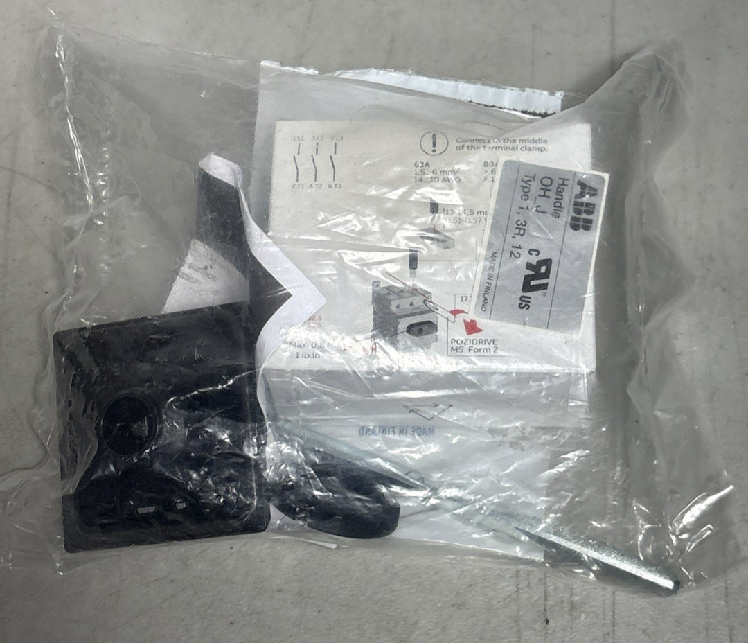 New ABB 1SCA105215R1001 OT80F3 OHBS2AJ1 Switch Disconnector w/Handle – Sealed