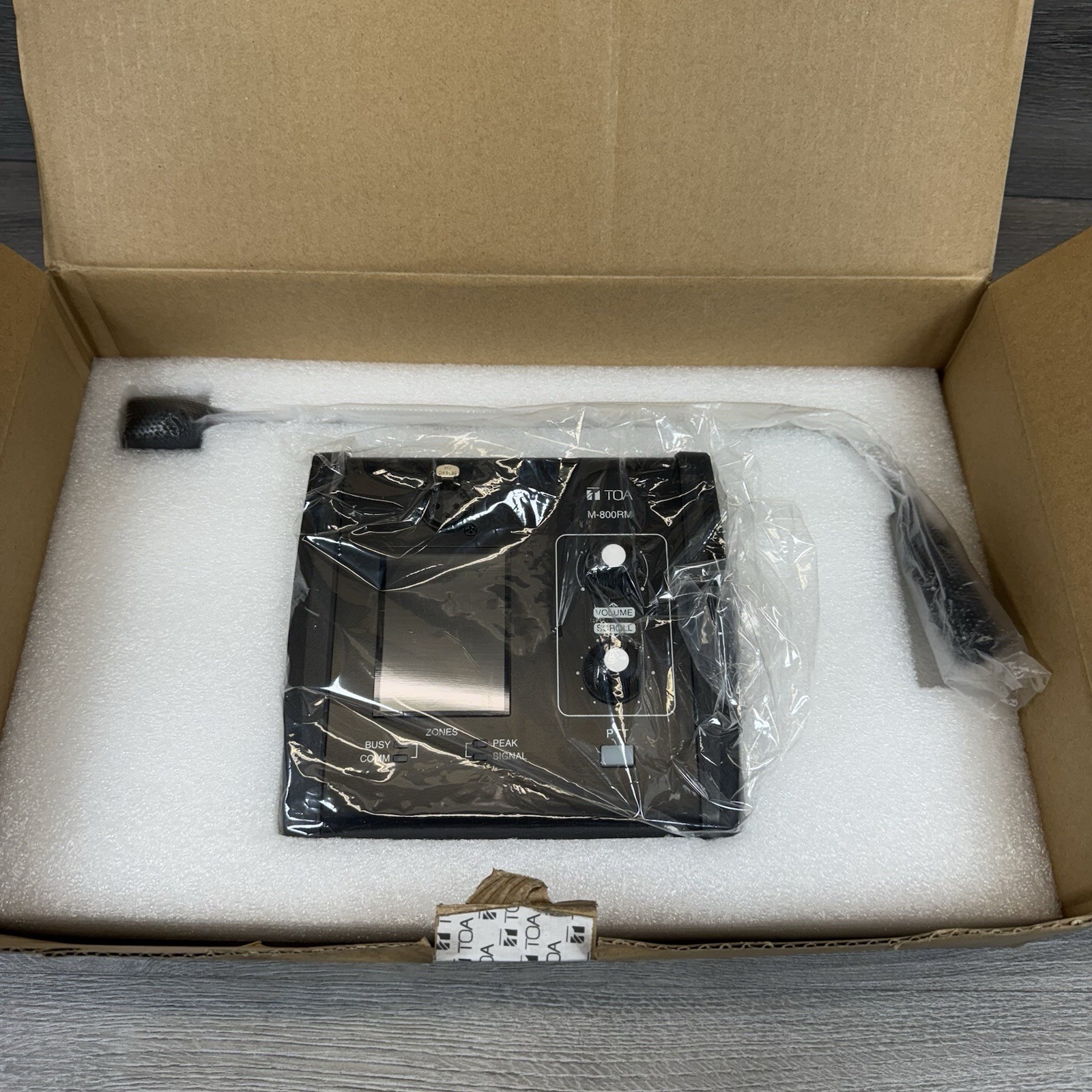 TOA M-800RM-AM Remote Paging Microphone