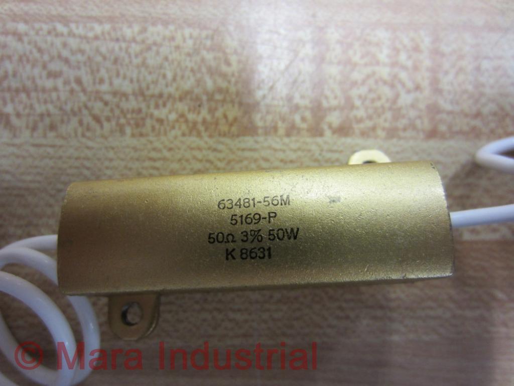Dale Vishay 63481-56M Resistor 5169-P K 8631 50 Ohms (Pack of 3)