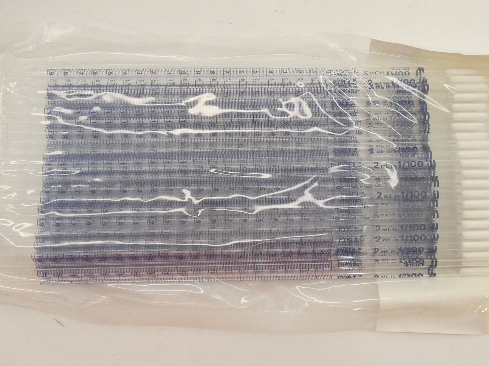*Lot of 1000* CMS Corning Pyrex Disposable Pipet 2mL 1/100 Serological Borosi…