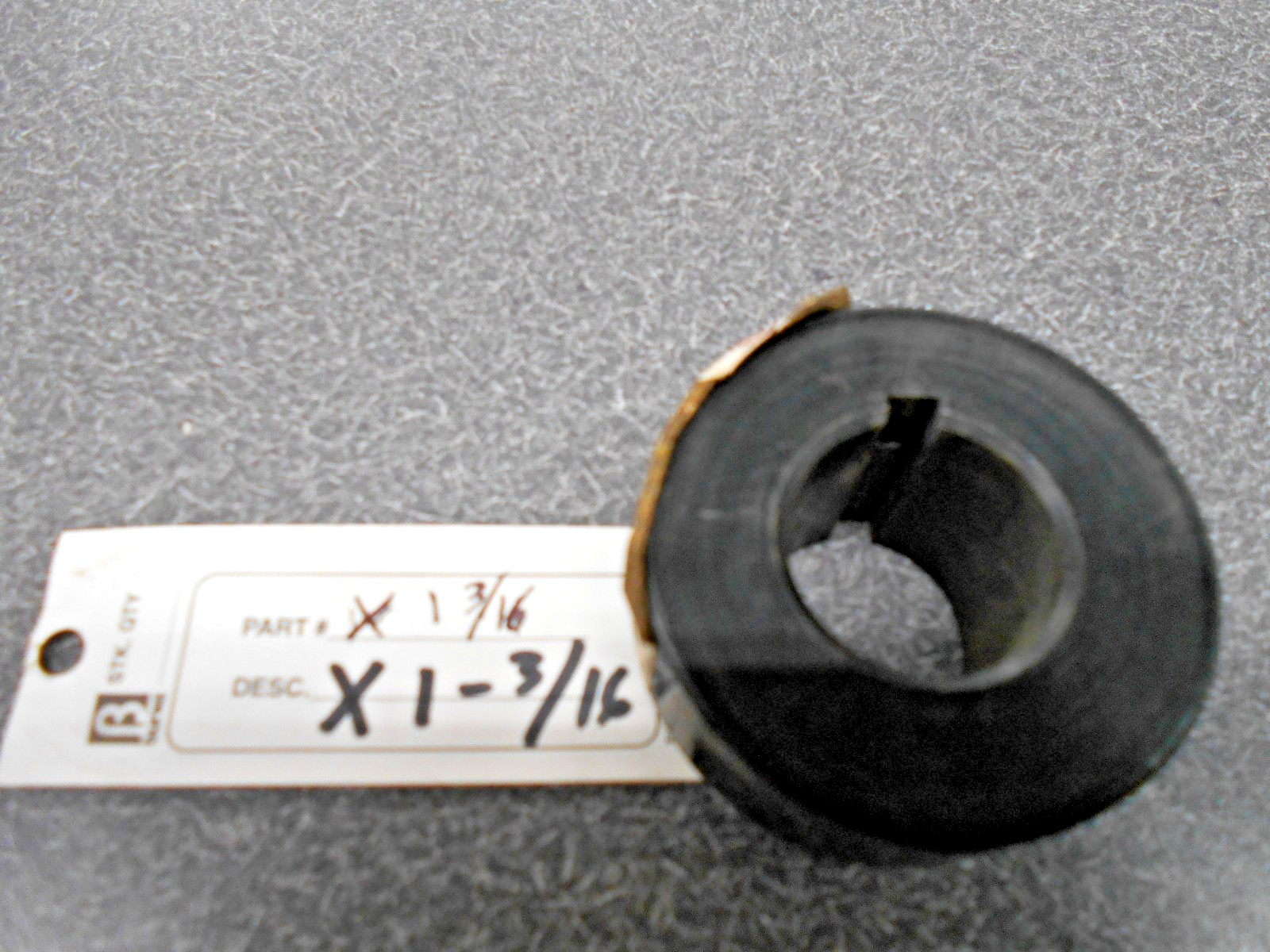 Weld-On Hub, Series X 1-3/16. Round Bore. Burns/Tisco. NOS! X1-3/16