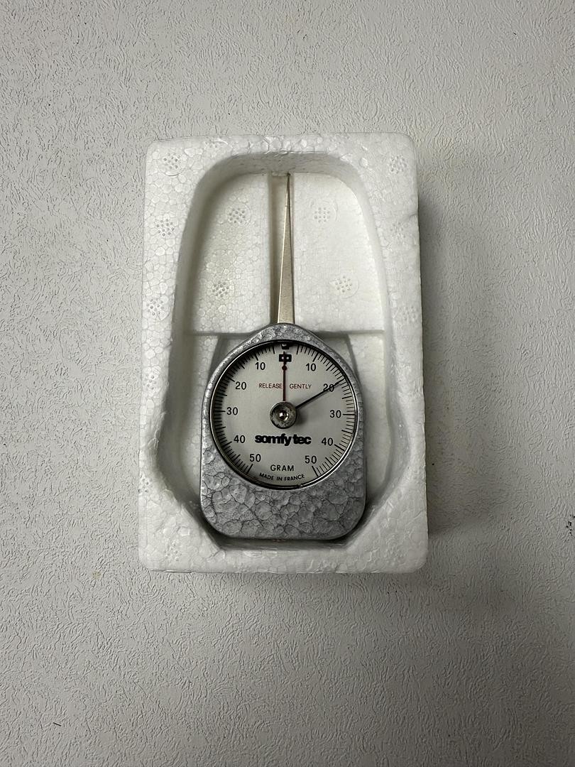 Somfy Tec Force Gauge Dial Indicator 10–50 Grams – Made in France GHC-28