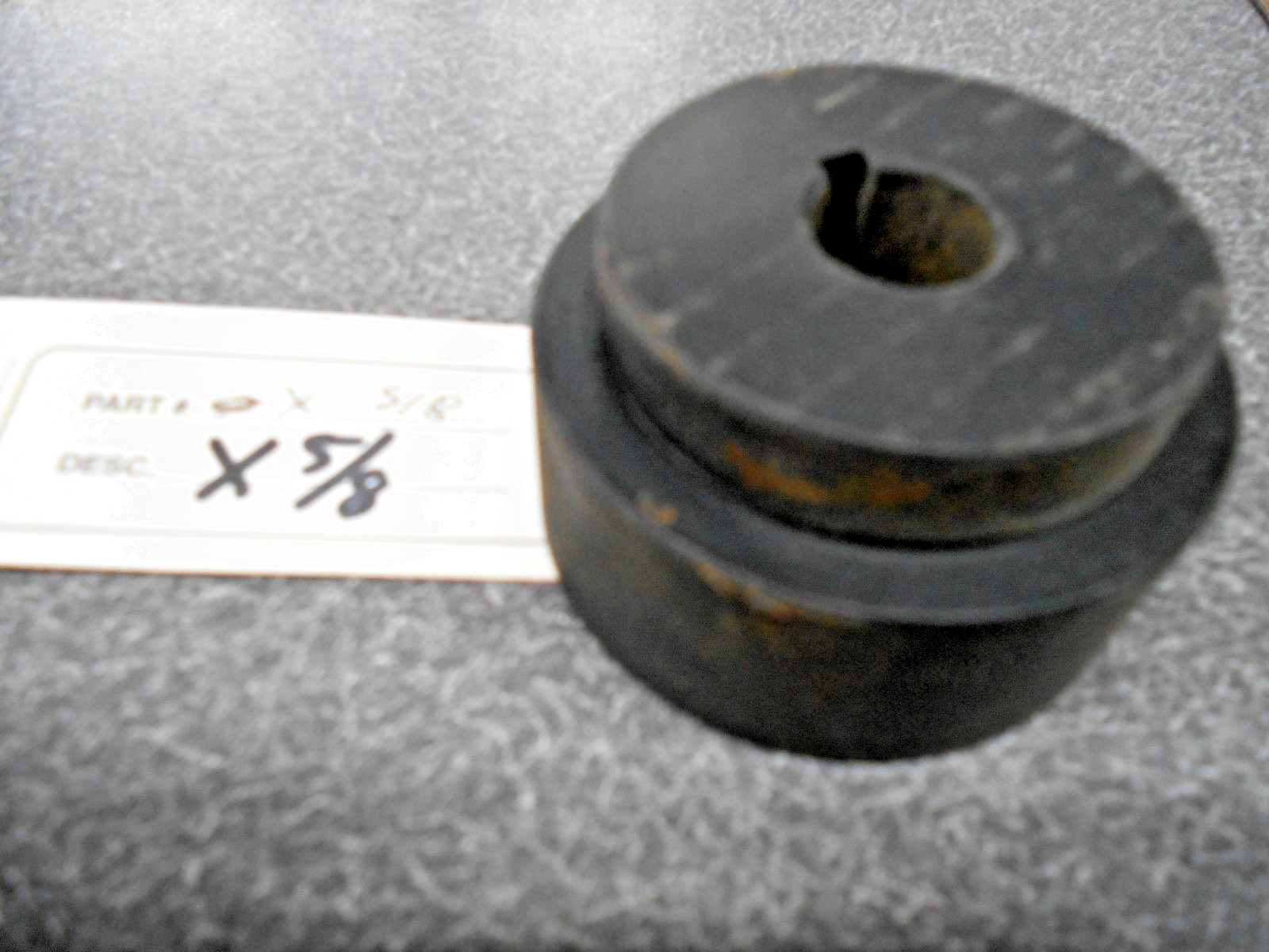 Weld-On Hub, Series X5/8. Round Bore. Burns/Tisco. NOS!