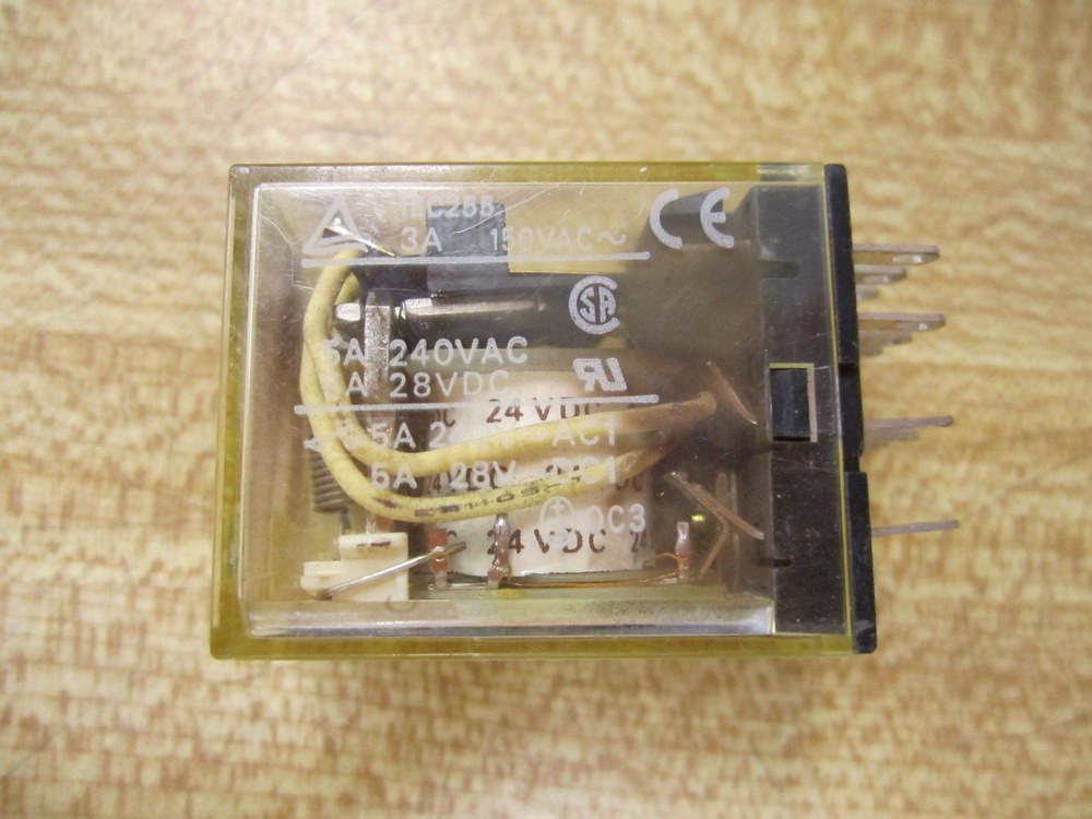 Omron MY4N-D2-24V DC Relay MY4N-D2-24VDC . (Pack of 3)